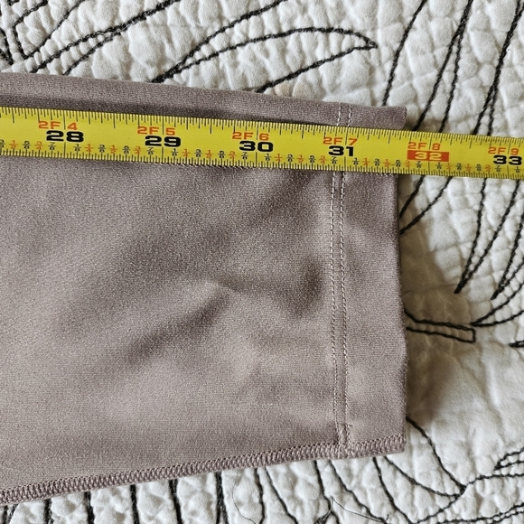 VGUC Girlfriend Collective High Rise Legging Tan Small - Picture 13 of 14